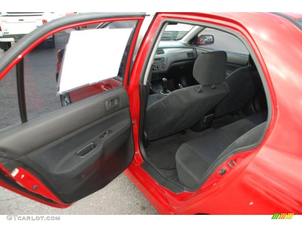 2003 Lancer OZ Rally - Phoenix Red / Black photo #15