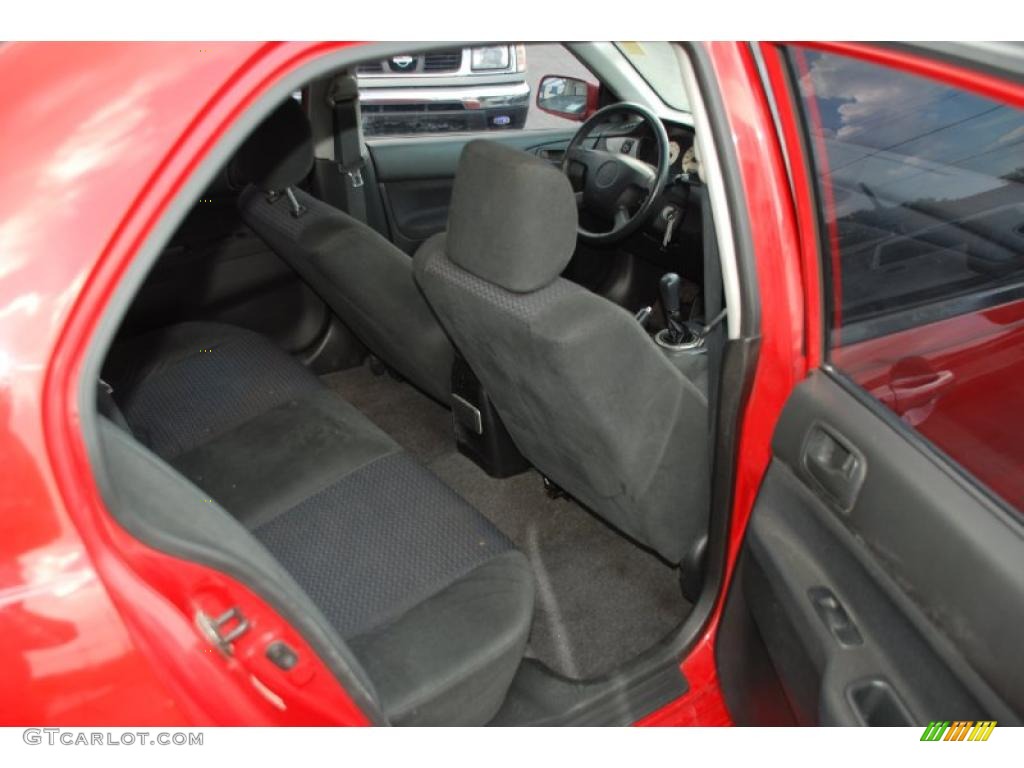 2003 Lancer OZ Rally - Phoenix Red / Black photo #16