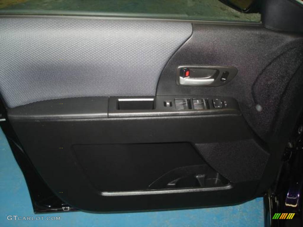 2007 MAZDA5 Sport - Dark Plum Mica / Black photo #22