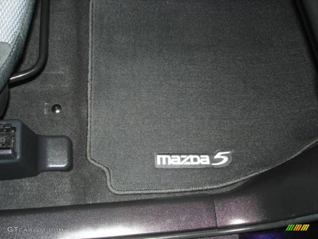 2007 MAZDA5 Sport - Dark Plum Mica / Black photo #26