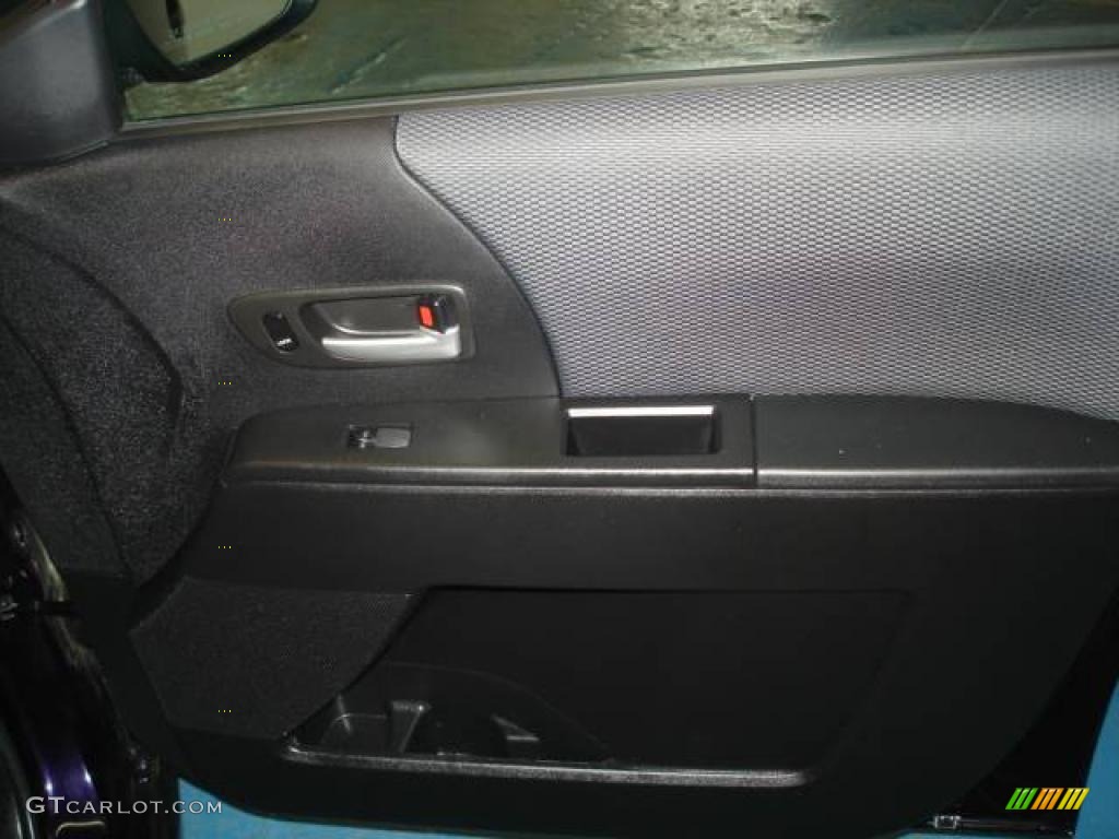 2007 MAZDA5 Sport - Dark Plum Mica / Black photo #28