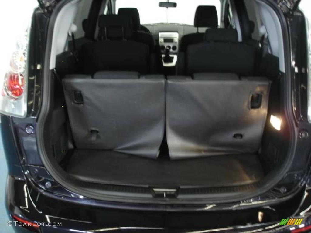 2007 MAZDA5 Sport - Dark Plum Mica / Black photo #37