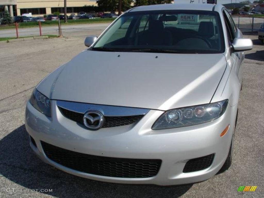 2006 MAZDA6 s Sedan - Glacier Silver Metallic / Gray photo #2