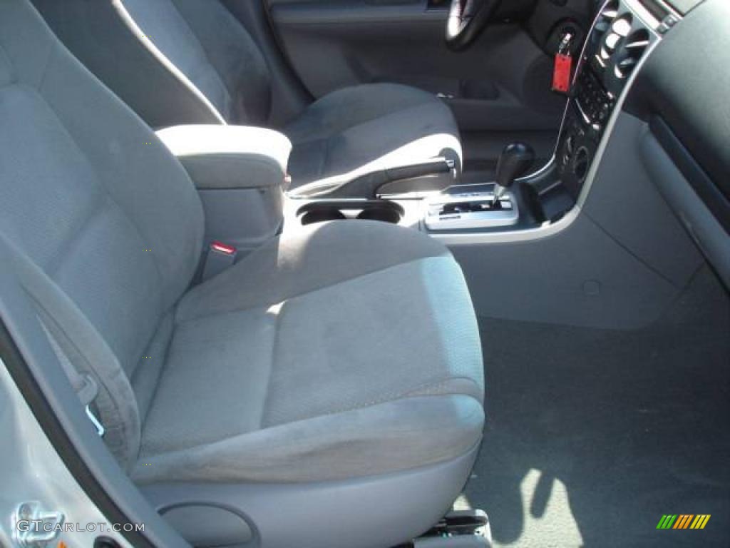 2006 MAZDA6 s Sedan - Glacier Silver Metallic / Gray photo #17
