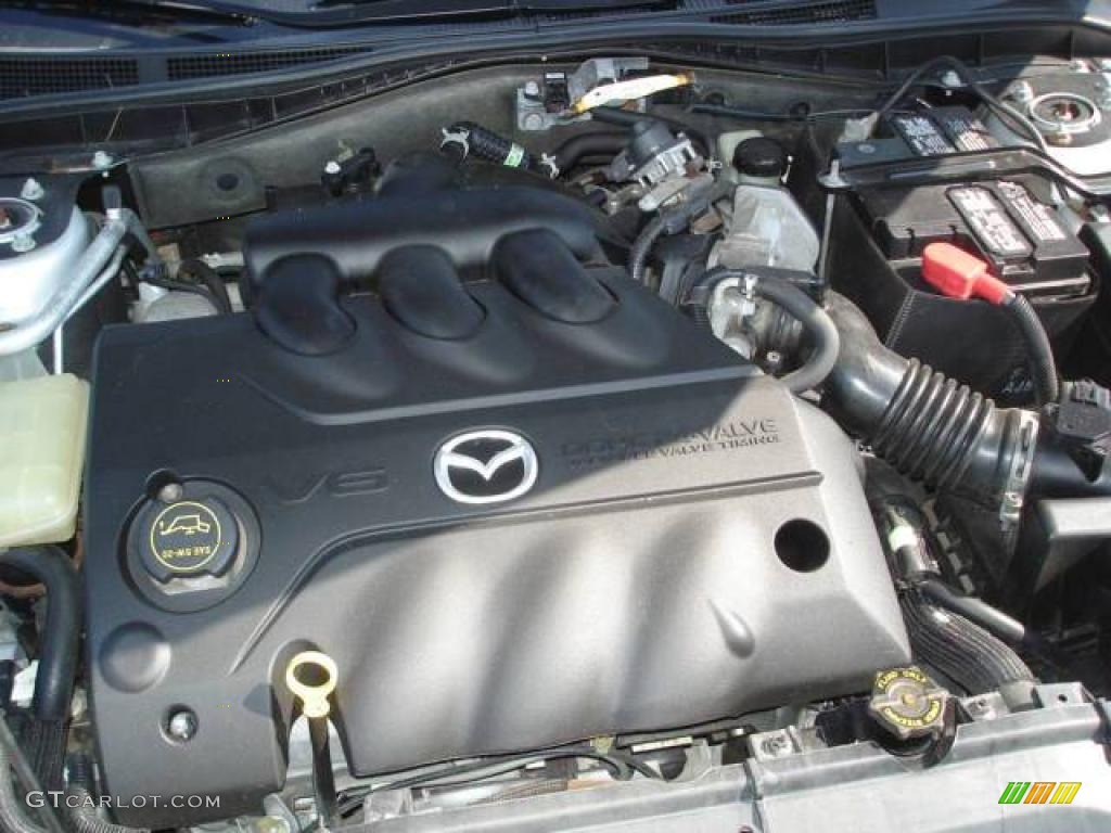 2006 MAZDA6 s Sedan - Glacier Silver Metallic / Gray photo #22