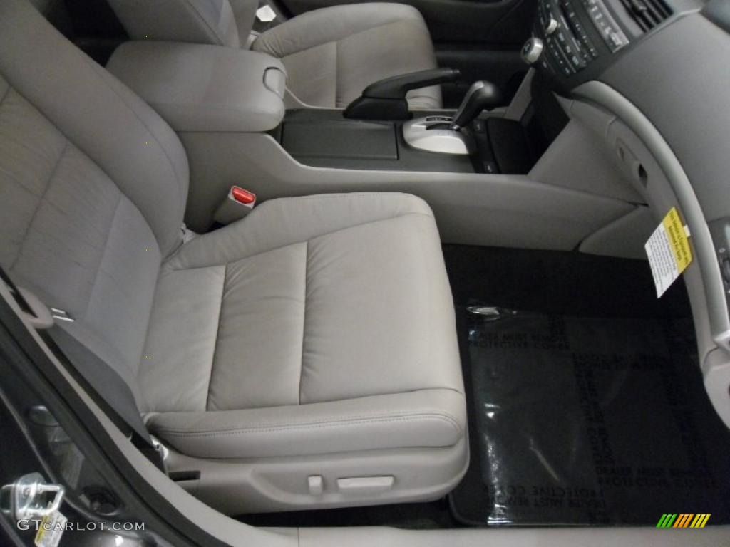 2010 Accord EX-L V6 Sedan - Polished Metal Metallic / Gray photo #21