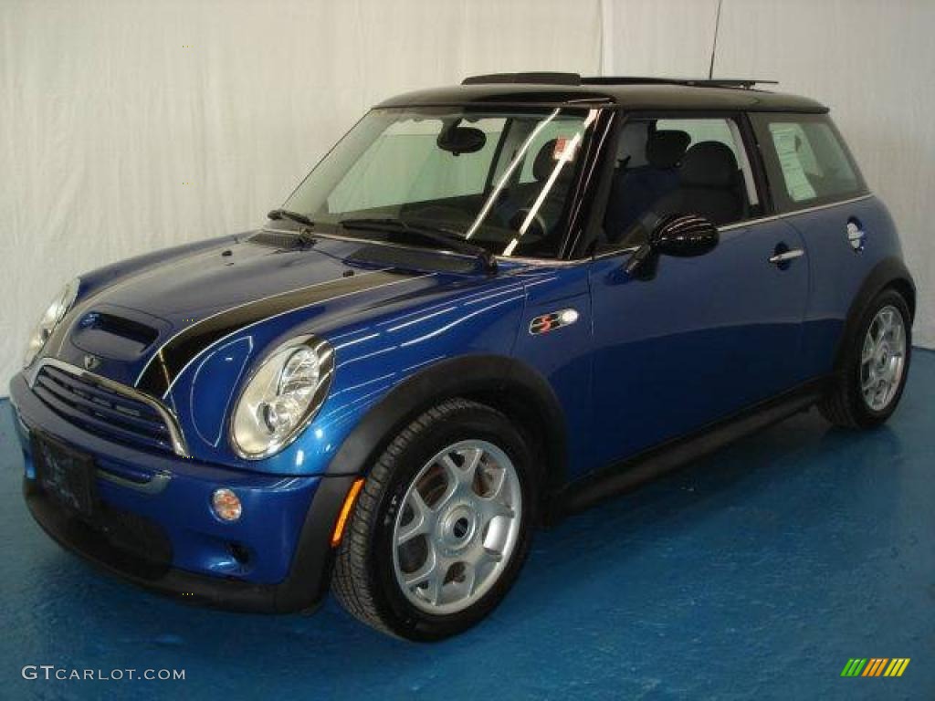 Hyper Blue Metallic Mini Cooper