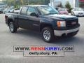 Deep Blue Metallic 2007 GMC Sierra 1500 Extended Cab 4x4