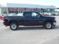 2007 Deep Blue Metallic GMC Sierra 1500 Extended Cab 4x4  photo #3