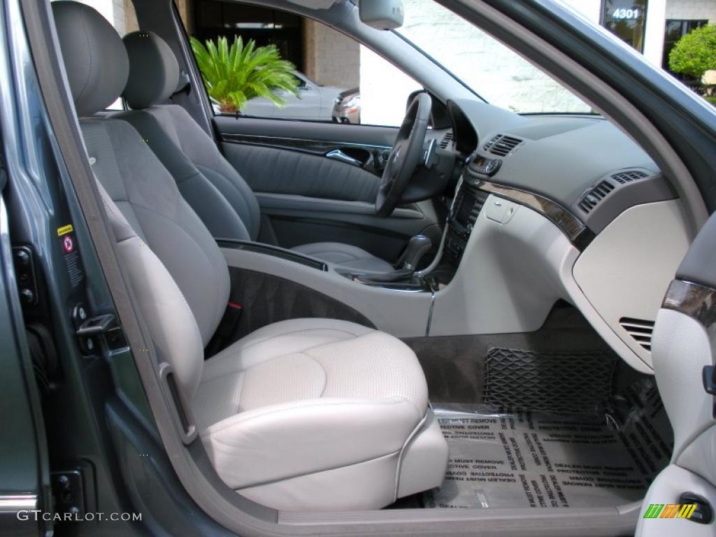 2008 E 63 AMG Sedan - Flint Grey Metallic / Ash photo #17