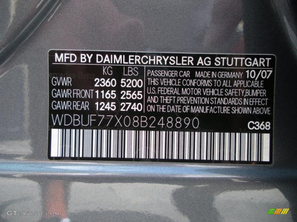 2008 E 63 AMG Sedan - Flint Grey Metallic / Ash photo #27