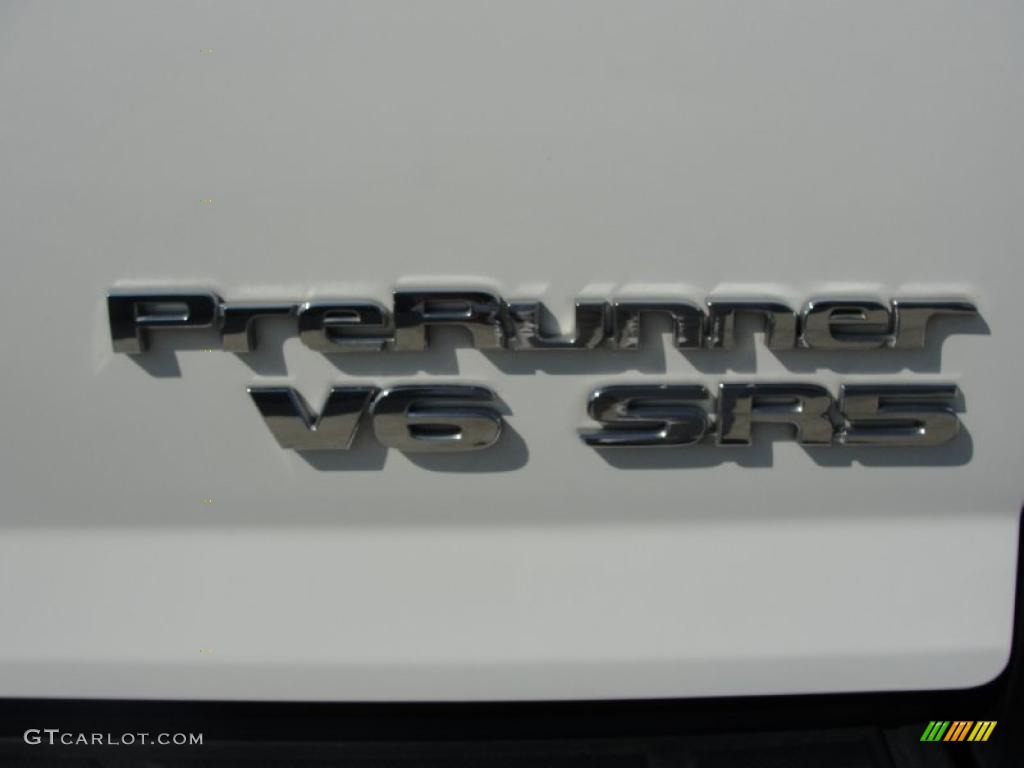 2006 Tacoma V6 PreRunner TSS Double Cab - Super White / Graphite Gray photo #23