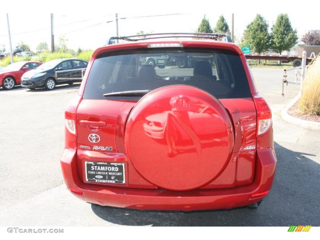 2007 RAV4 4WD - Barcelona Red Pearl / Taupe photo #8