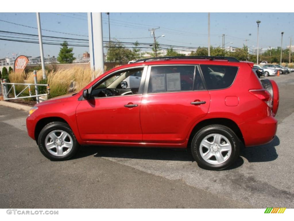 2007 RAV4 4WD - Barcelona Red Pearl / Taupe photo #11