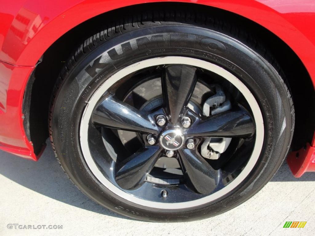 2007 Mustang GT Premium Coupe - Torch Red / Dark Charcoal photo #15