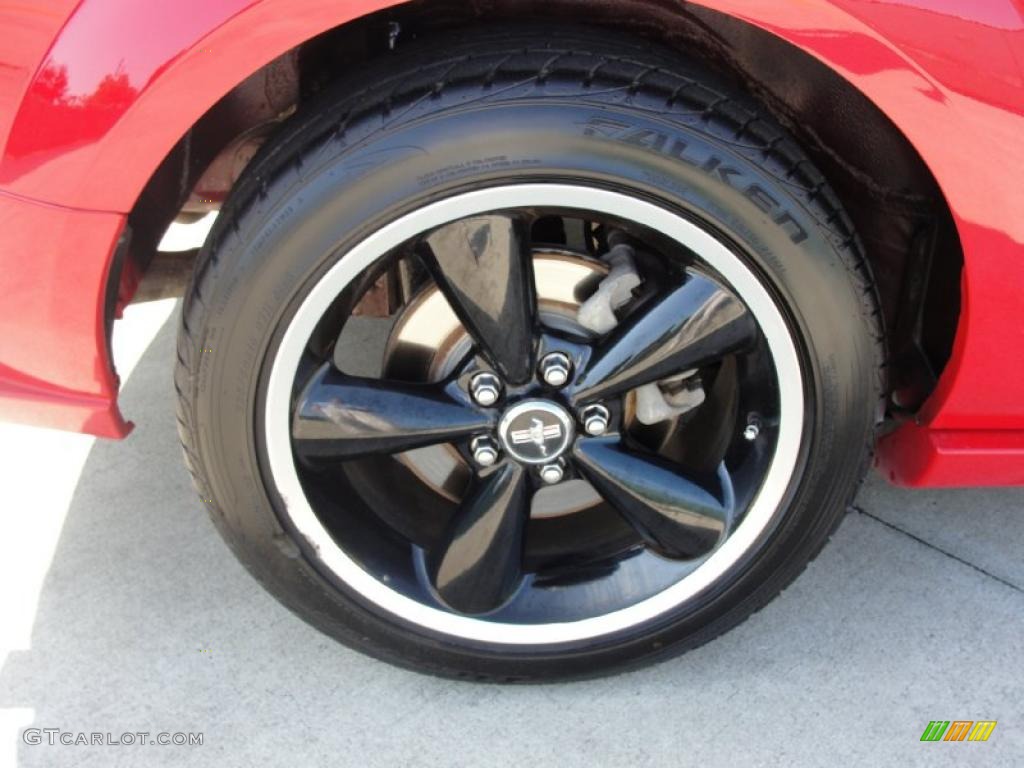 2007 Mustang GT Premium Coupe - Torch Red / Dark Charcoal photo #17