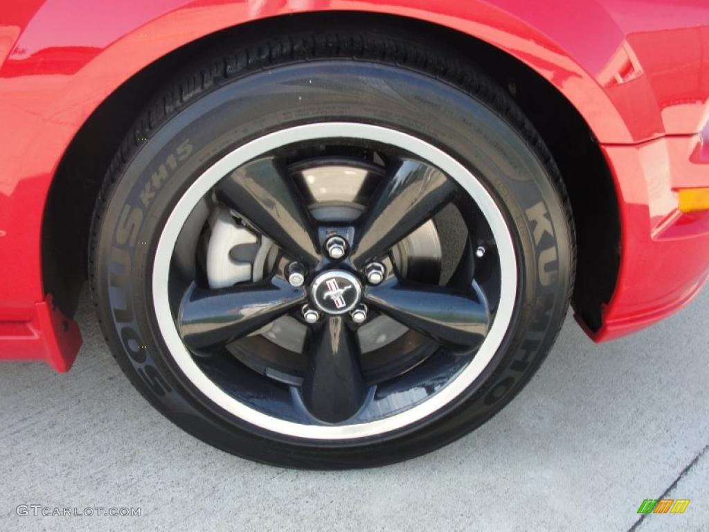2007 Mustang GT Premium Coupe - Torch Red / Dark Charcoal photo #18