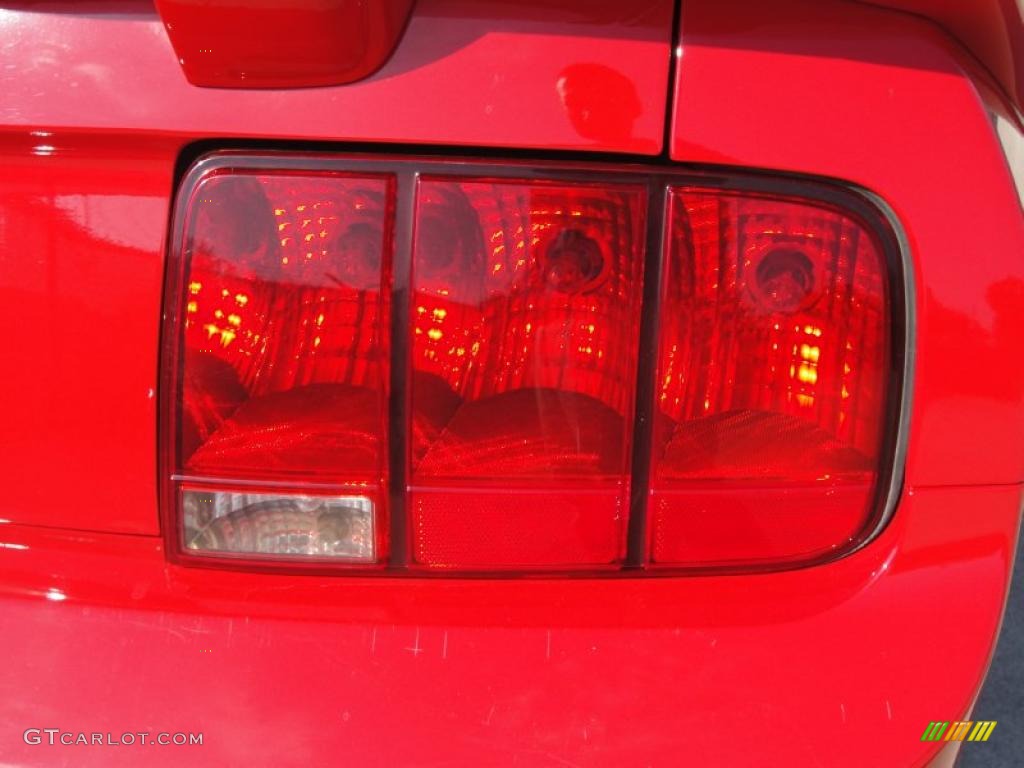 2007 Mustang GT Premium Coupe - Torch Red / Dark Charcoal photo #22