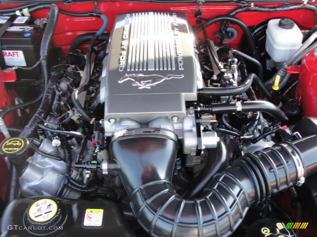 2007 Mustang GT Premium Coupe - Torch Red / Dark Charcoal photo #26