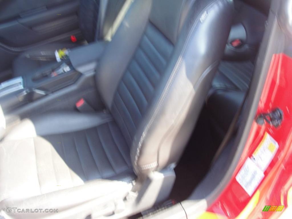 2007 Mustang GT Premium Coupe - Torch Red / Dark Charcoal photo #34