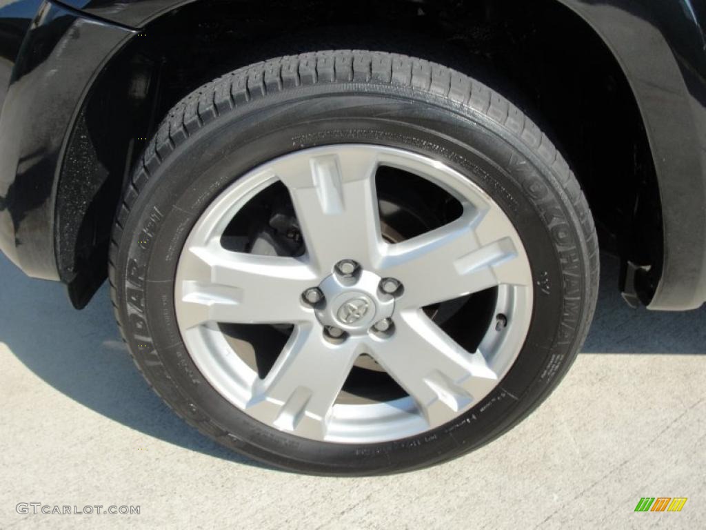 2008 RAV4 Sport - Black / Dark Charcoal photo #13