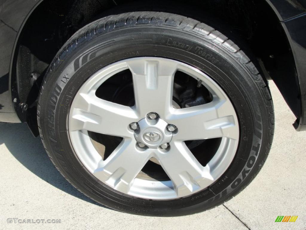 2008 RAV4 Sport - Black / Dark Charcoal photo #14