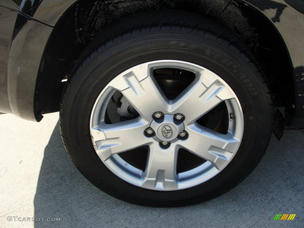 2008 RAV4 Sport - Black / Dark Charcoal photo #15