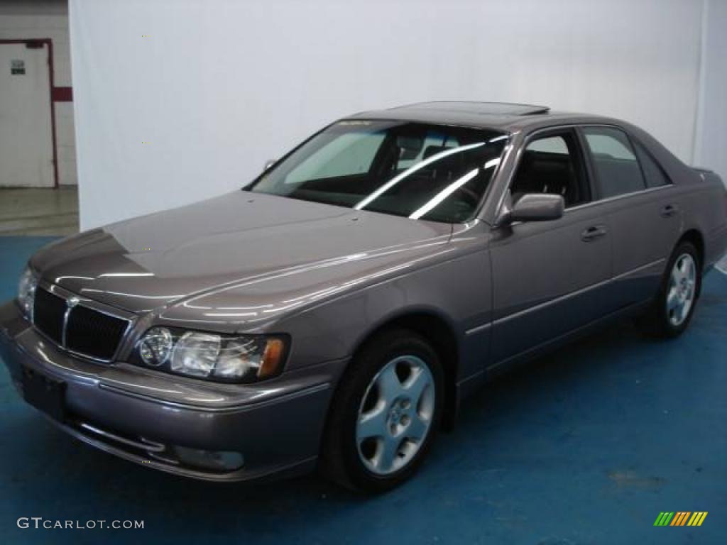 2000 Q 45 Anniversary Edition - Pewter Pearl Metallic / Black photo #1