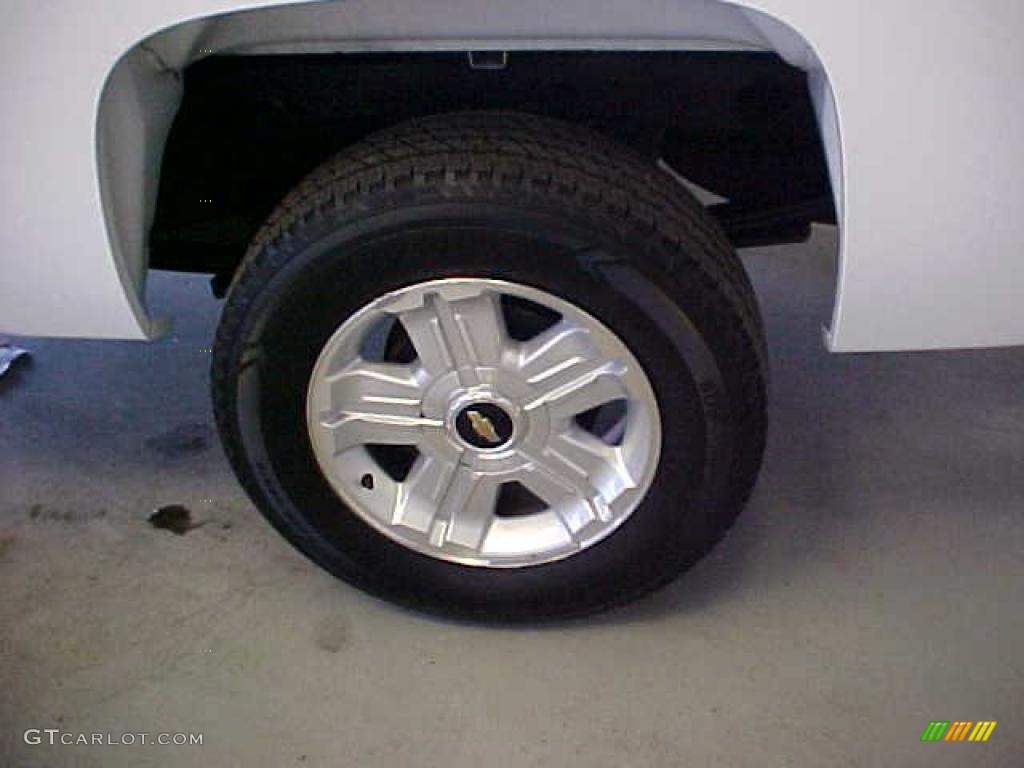 2008 Silverado 1500 LT Extended Cab - Summit White / Ebony photo #15