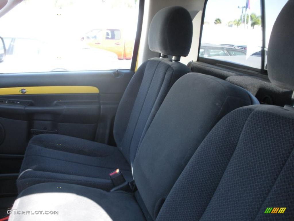 2004 Ram 1500 SLT Rumble Bee Regular Cab - Solar Yellow / Dark Slate Gray/Yellow Accents photo #4