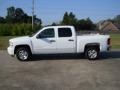 2007 Summit White Chevrolet Silverado 1500 LT Crew Cab  photo #1