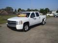 2008 Summit White GMC Sierra 1500 SL Crew Cab  photo #2