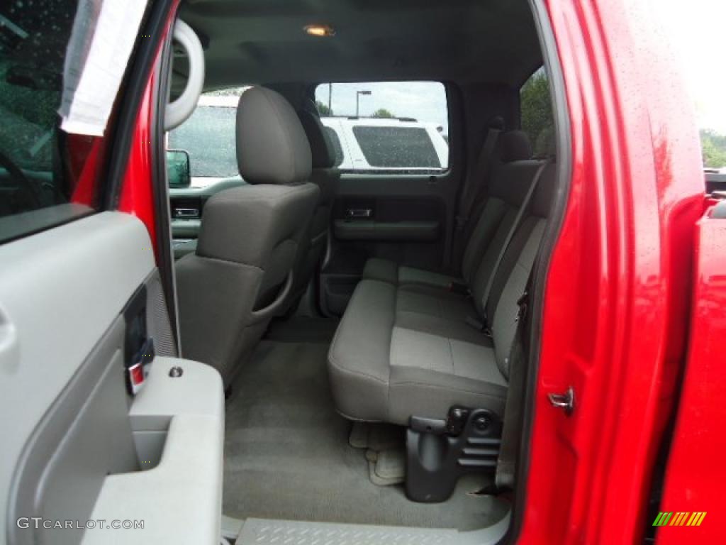 2006 F150 XLT SuperCrew 4x4 - Bright Red / Black photo #10