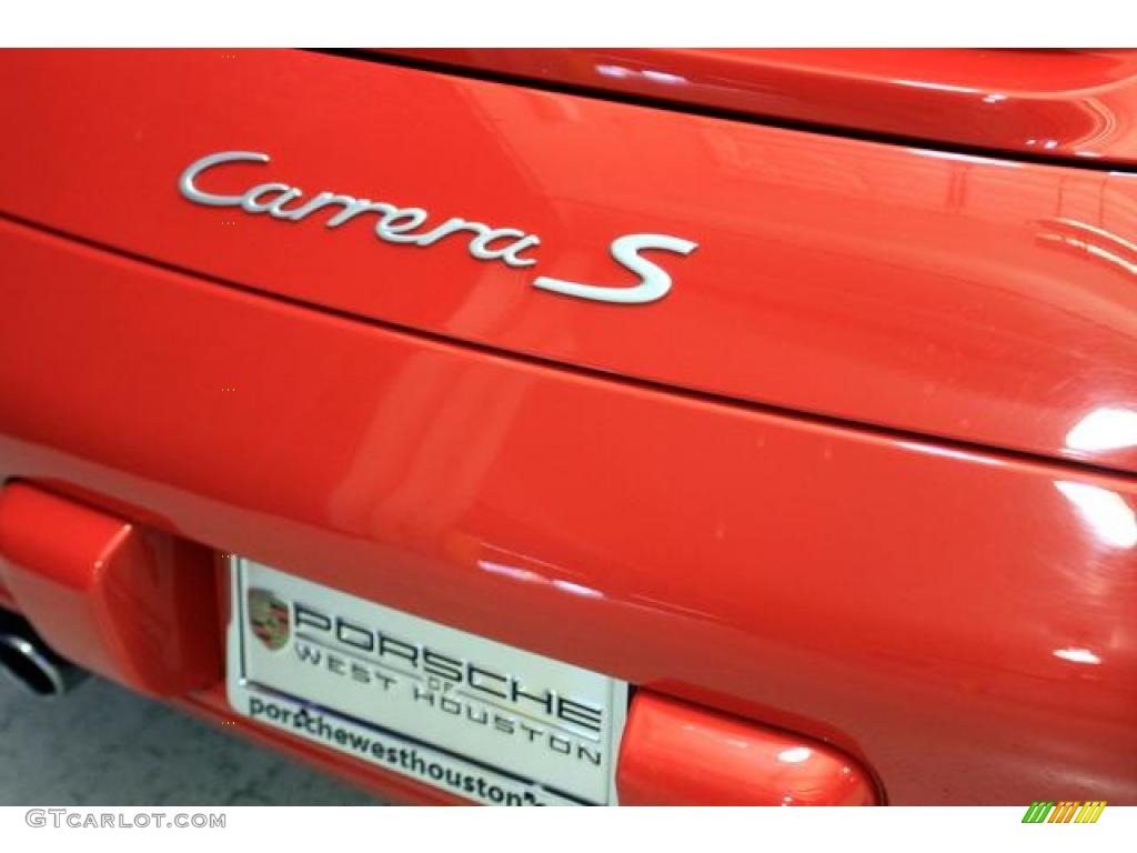 2007 911 Carrera S Cabriolet - Guards Red / Black photo #33