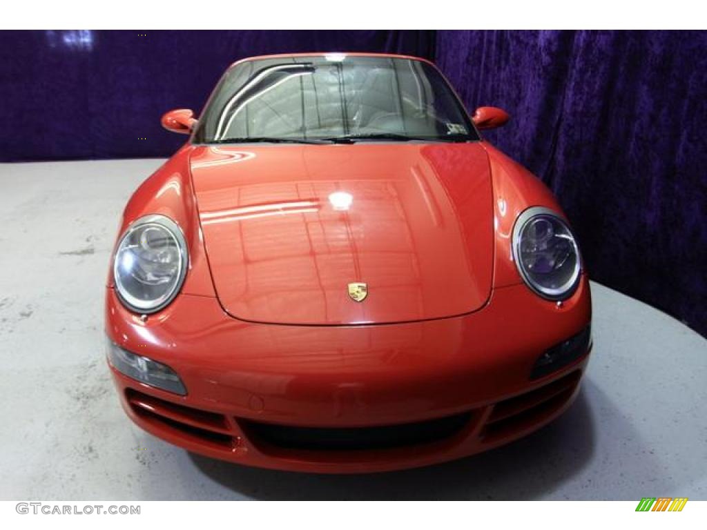 2007 911 Carrera S Cabriolet - Guards Red / Black photo #38
