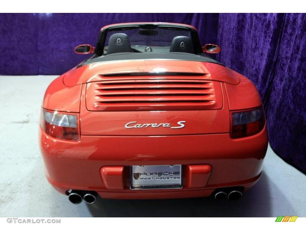 2007 911 Carrera S Cabriolet - Guards Red / Black photo #41