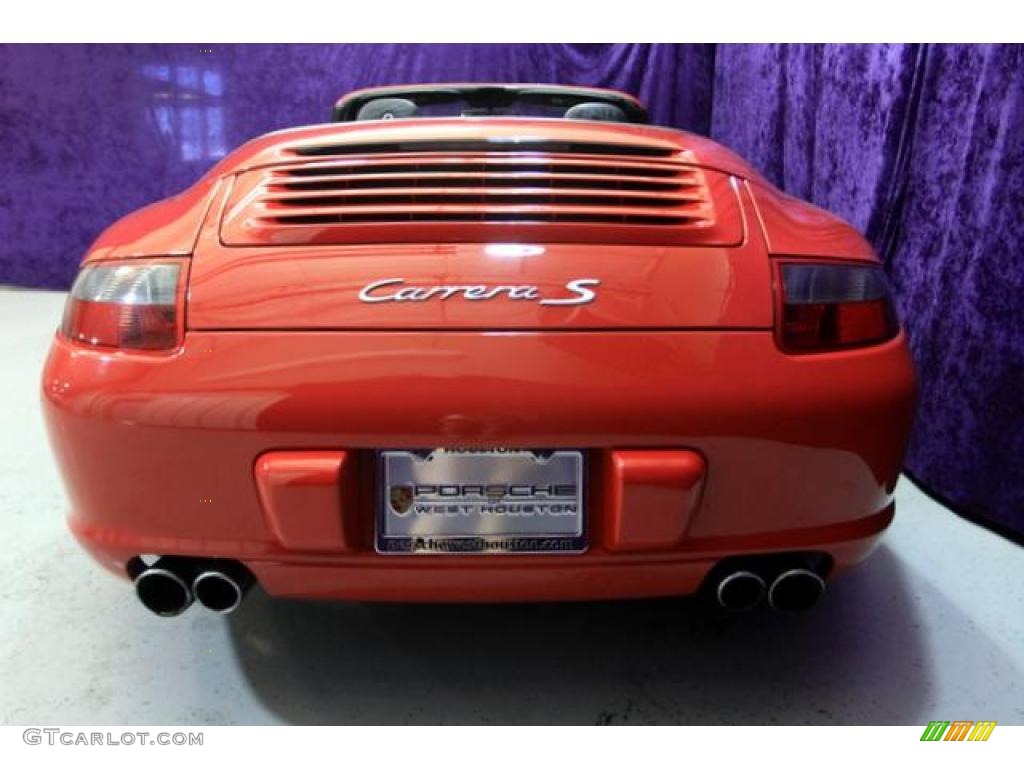 2007 911 Carrera S Cabriolet - Guards Red / Black photo #42