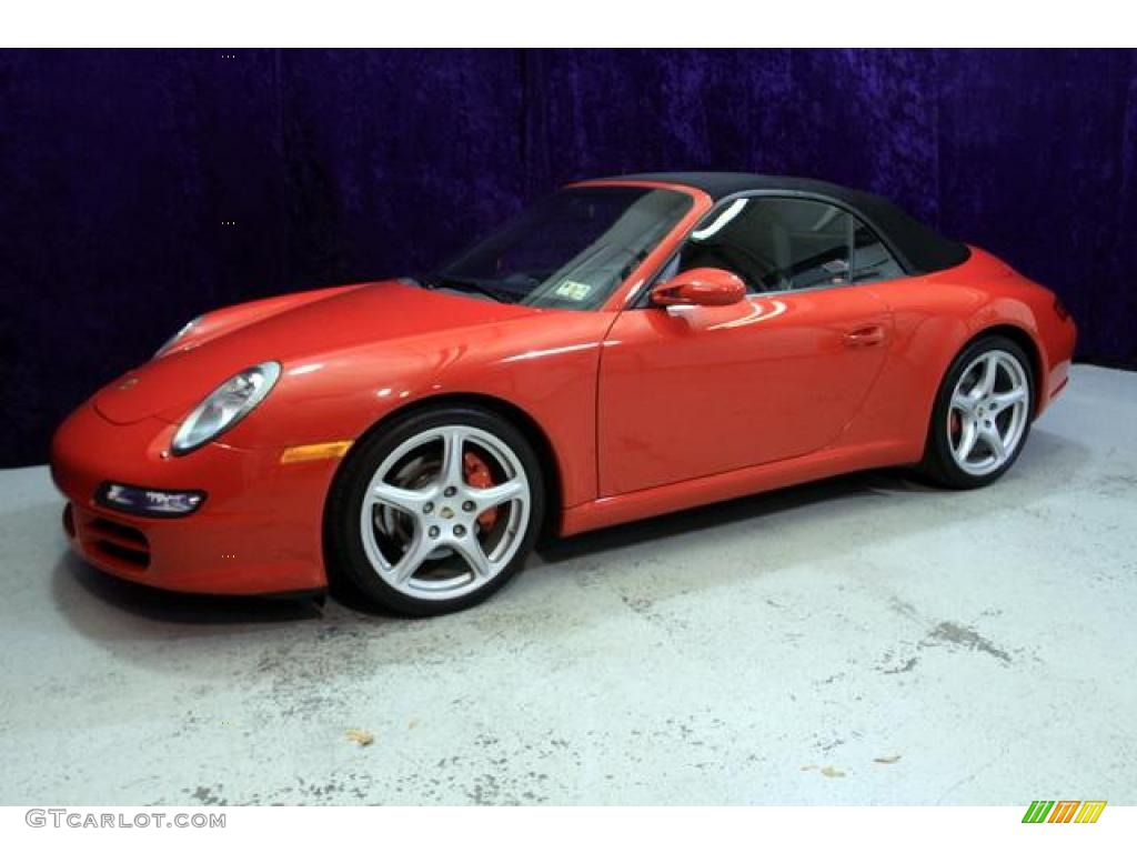 2007 911 Carrera S Cabriolet - Guards Red / Black photo #44