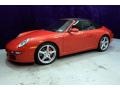 2007 Guards Red Porsche 911 Carrera S Cabriolet  photo #44