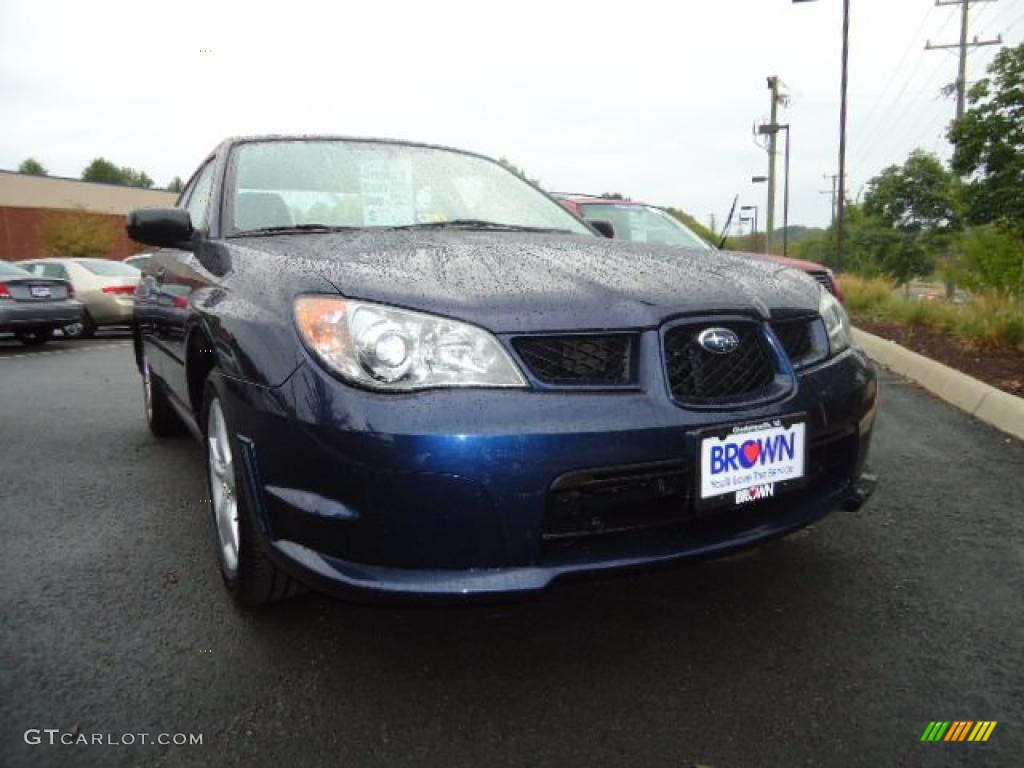 2006 Impreza 2.5i Sedan - Regal Blue Pearl / Anthracite Black photo #1