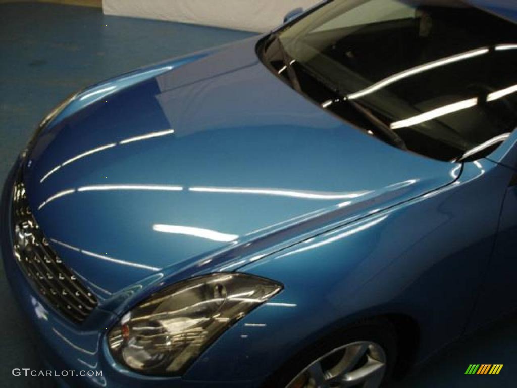 2003 G 35 Coupe - Caribbean Blue Pearl / Graphite photo #9