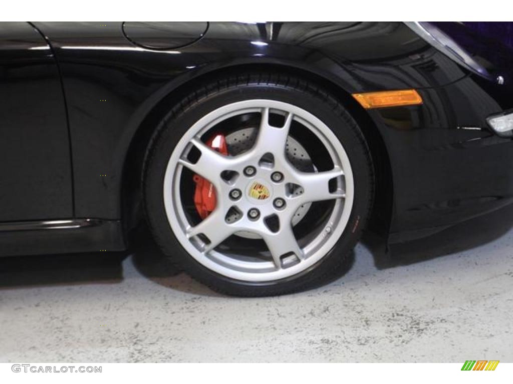 2007 911 Carrera S Cabriolet - Black / Black photo #31