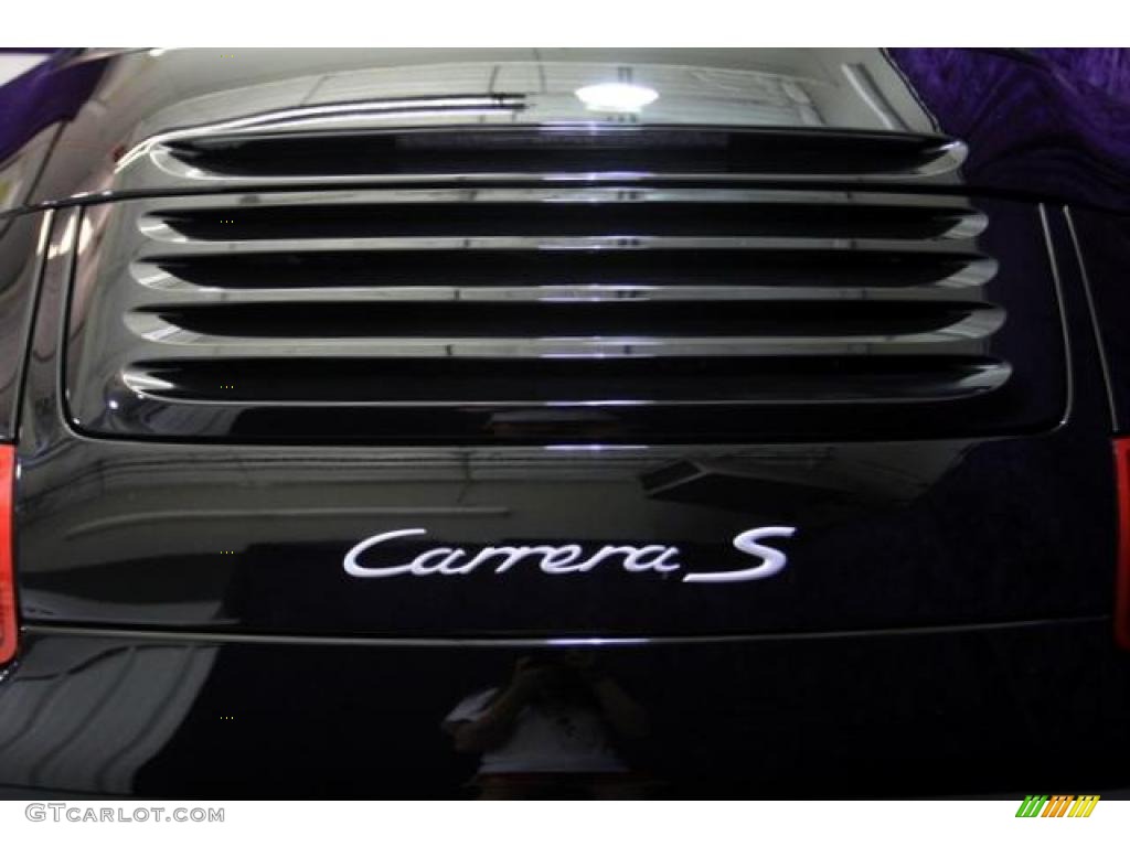 2007 911 Carrera S Cabriolet - Black / Black photo #37