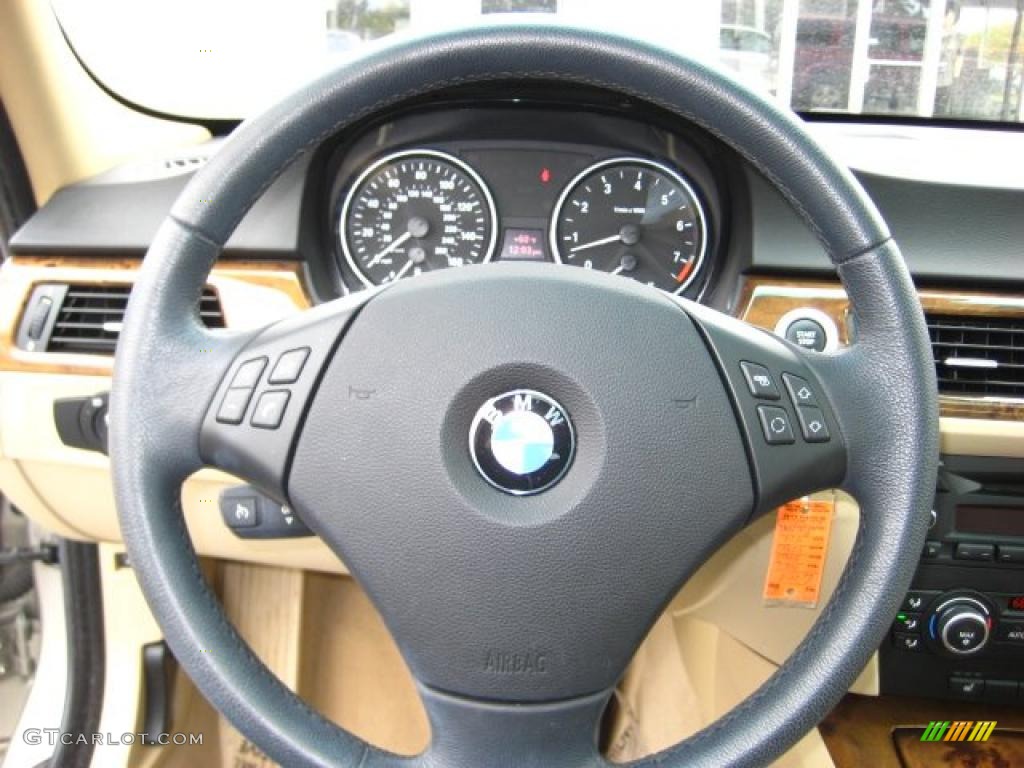 2007 3 Series 328xi Sedan - Platinum Bronze Metallic / Beige Dakota Leather photo #20