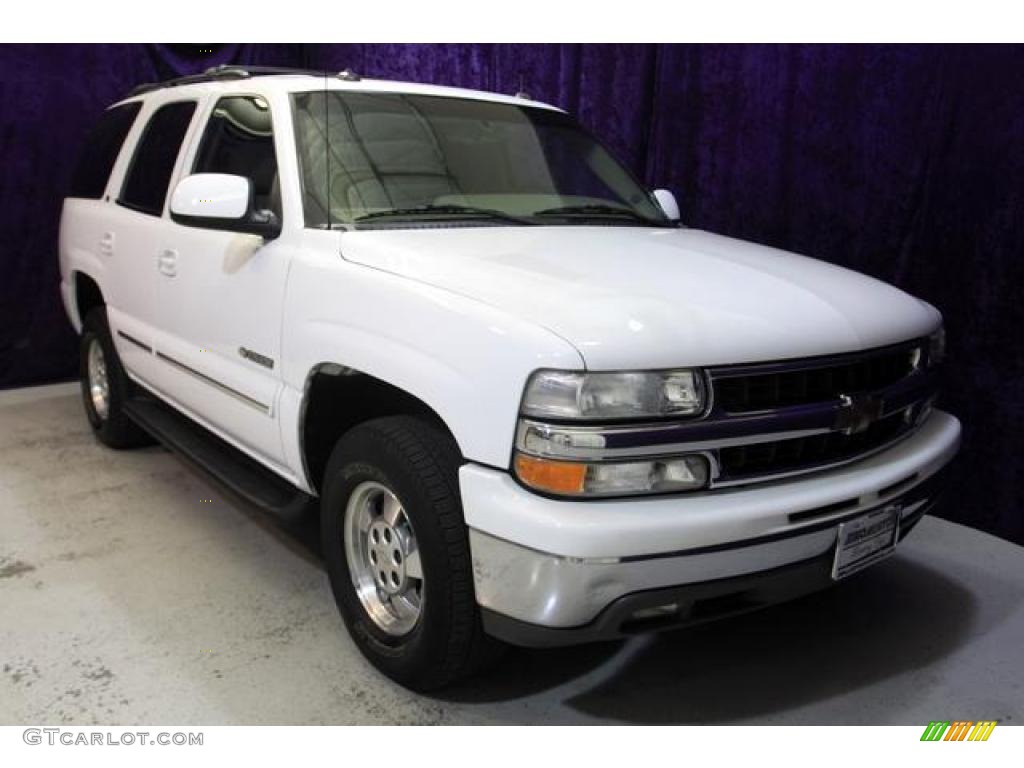 2003 Tahoe LT - Summit White / Tan/Neutral photo #1