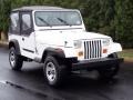 1988 White Jeep Wrangler Sport 4x4  photo #2