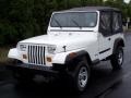 1988 White Jeep Wrangler Sport 4x4  photo #14