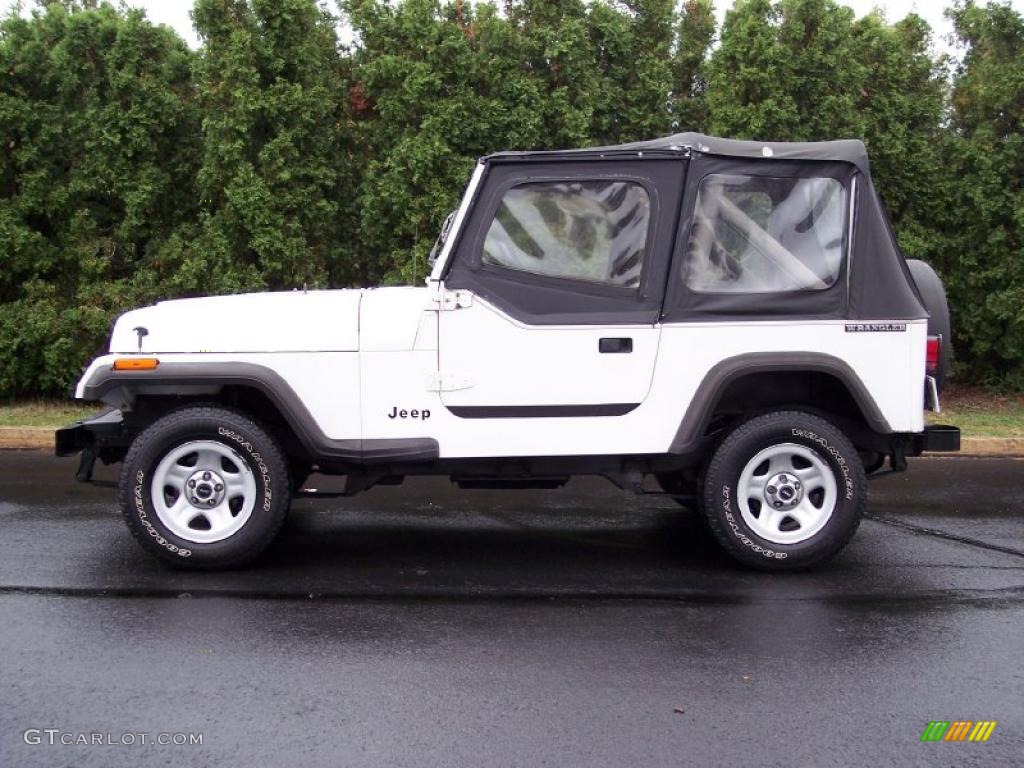 1988 Wrangler Sport 4x4 - White / Gray photo #15