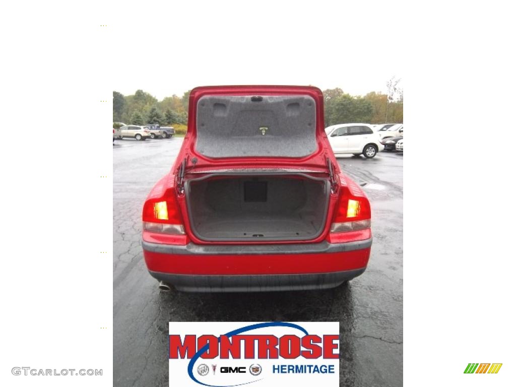 2002 S60 2.4T AWD - Red / Taupe photo #15