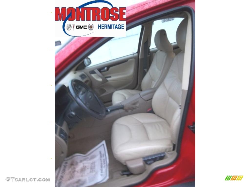 2002 S60 2.4T AWD - Red / Taupe photo #19